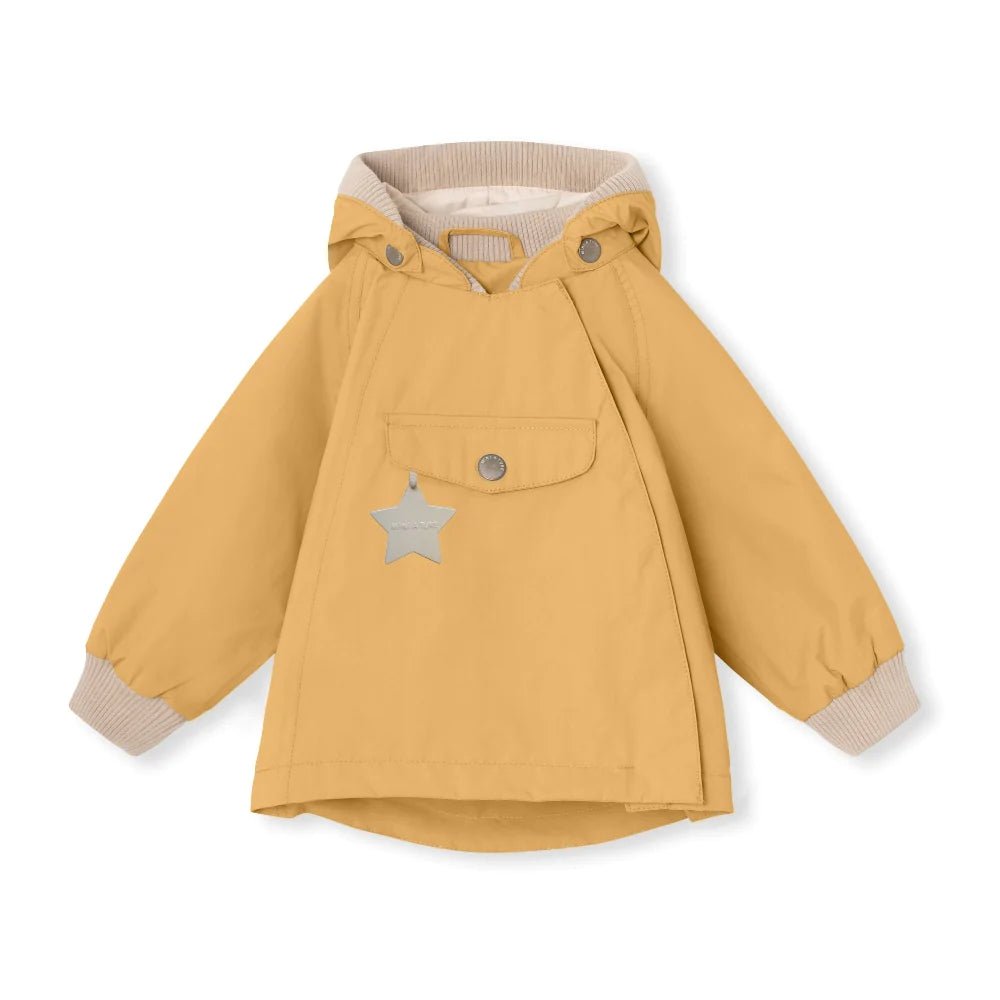MINI A TURE MATWAI spring jacket. GRS Taffy yellow