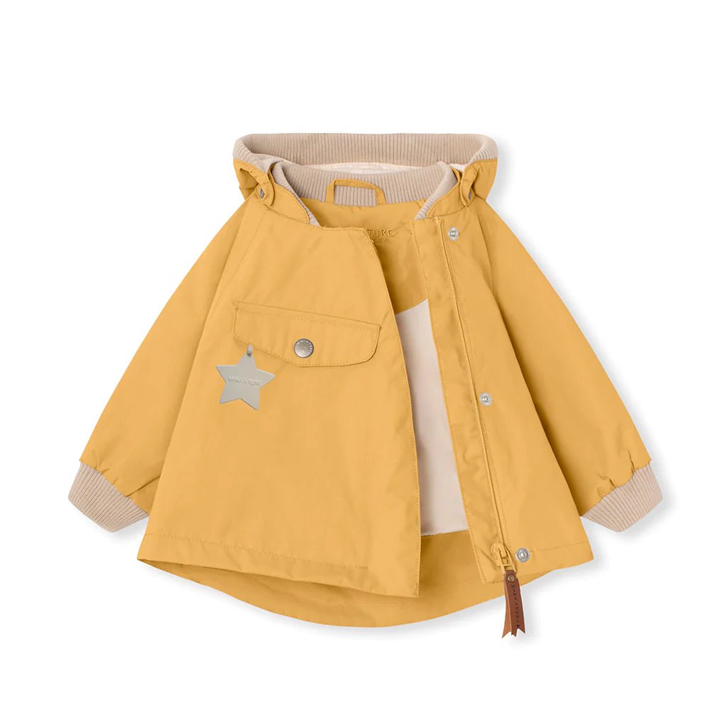MINI A TURE MATWAI spring jacket. GRS Taffy yellow
