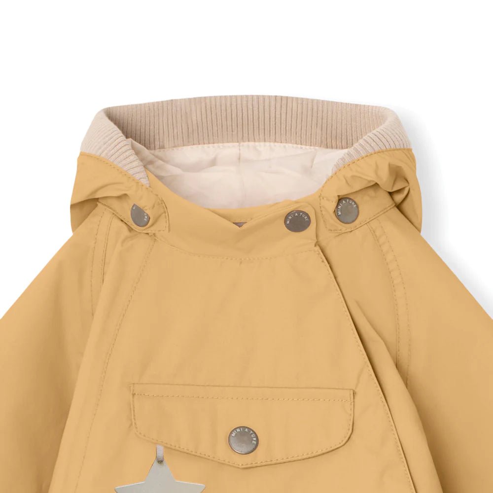 MINI A TURE MATWAI spring jacket. GRS Taffy yellow