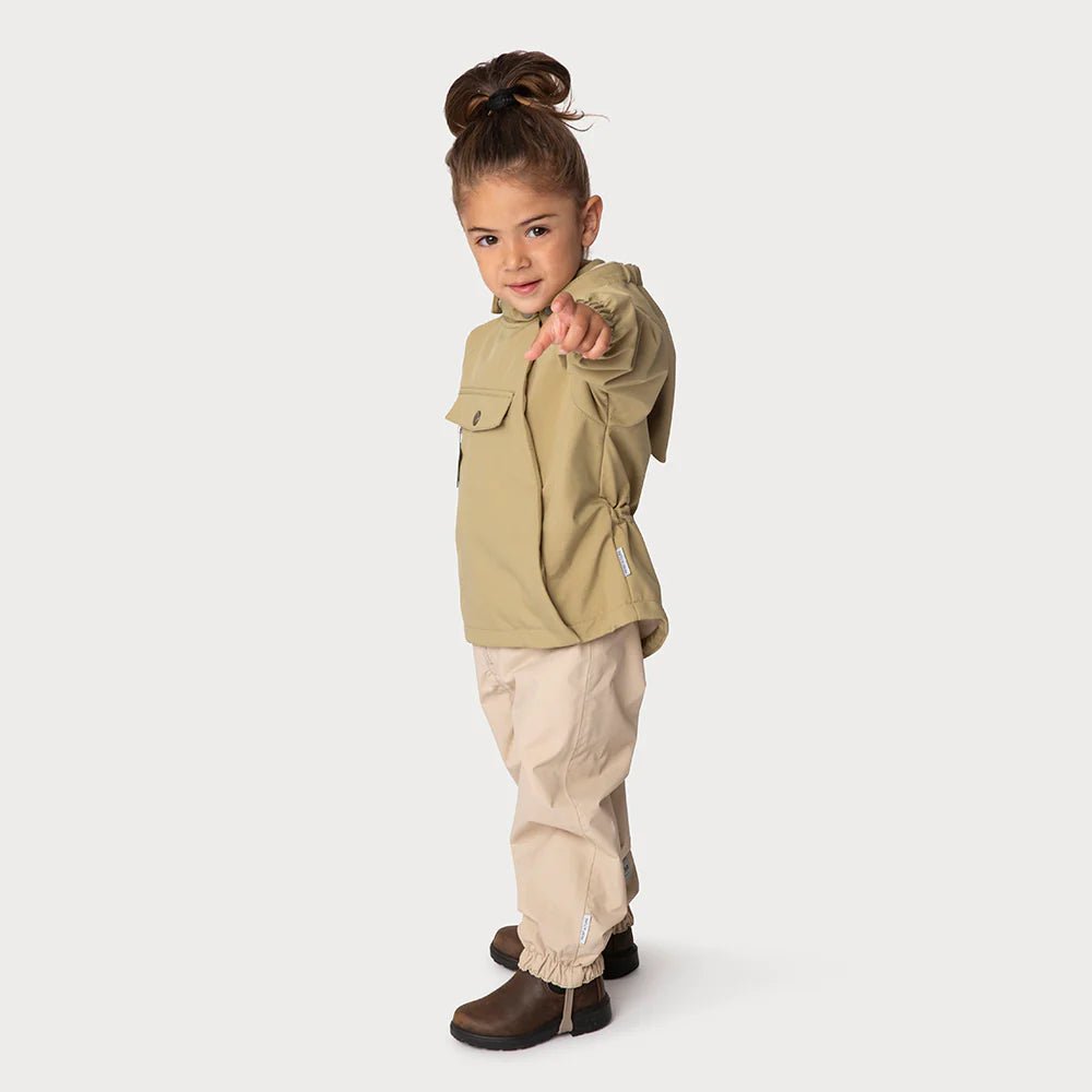 MINI A TURE MATWAI spring softshell jacket. GRS Boa green