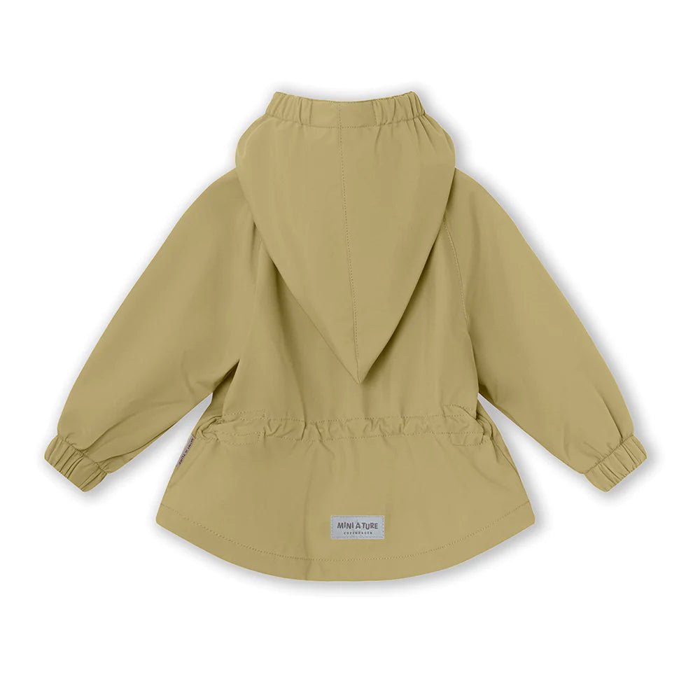 MINI A TURE MATWAI spring softshell jacket. GRS Boa green