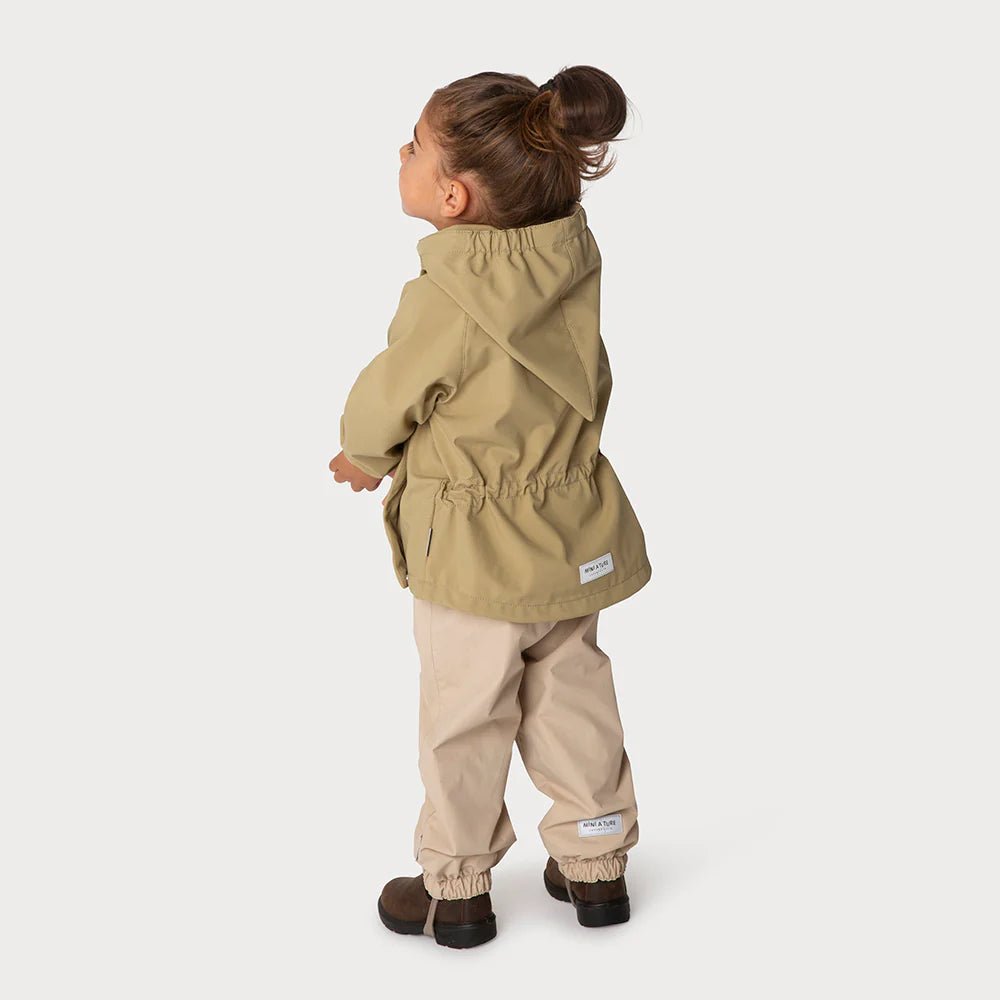 MINI A TURE MATWAI spring softshell jacket. GRS Boa green