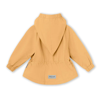 MINI A TURE MATWAI spring softshell jacket. GRS Taffy yellow