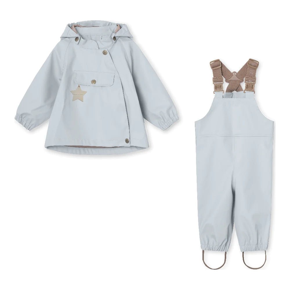 MINI A TURE MATWAINIS RAIN SET. GRS Pearl blue-MATWAINIS_Pearl blue - Lille Univers