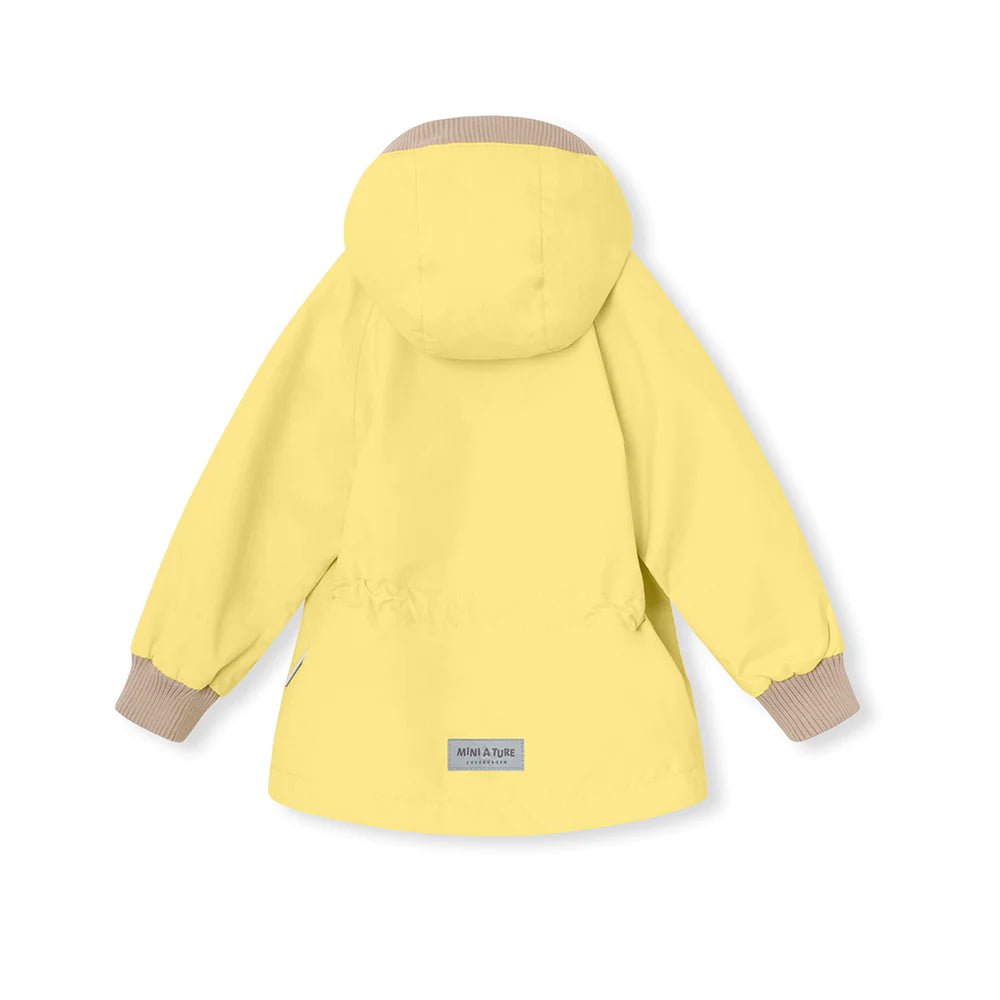 MINI A TURE MATWALLY FLEECE LINED SPRING JACKET. GRS Muted lime