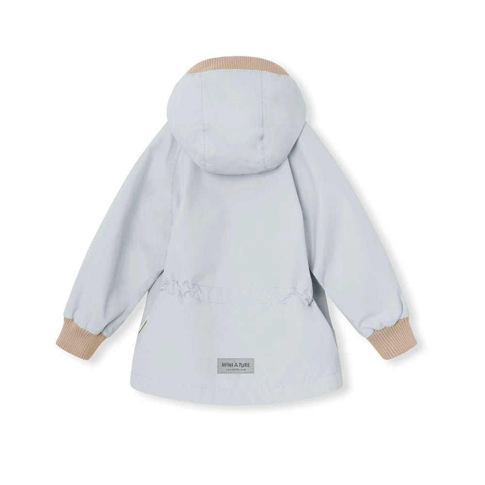 MINI A TURE MATWALLY FLEECE LINED SPRING JACKET. GRS Pearl blue