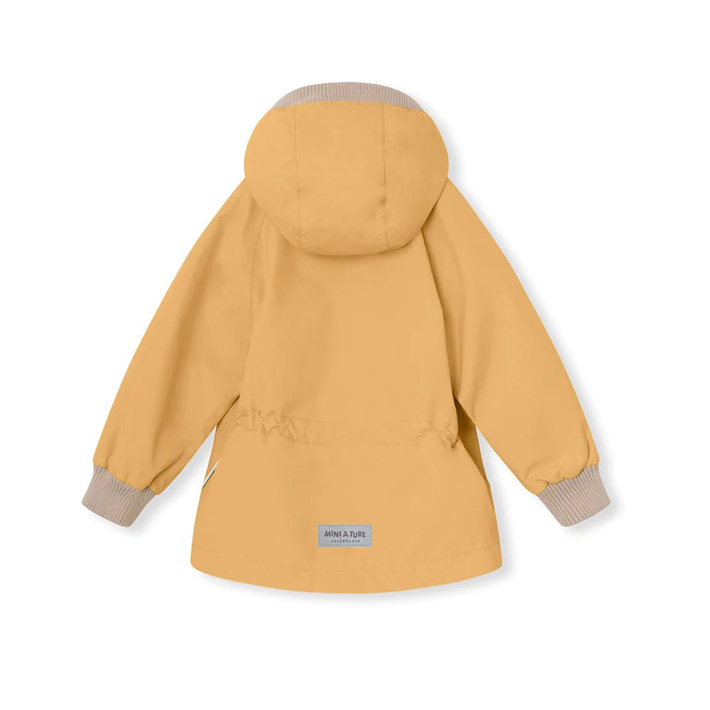 MINI A TURE MATWALLY FLEECE LINED SPRING JACKET. GRS Taffy yellow