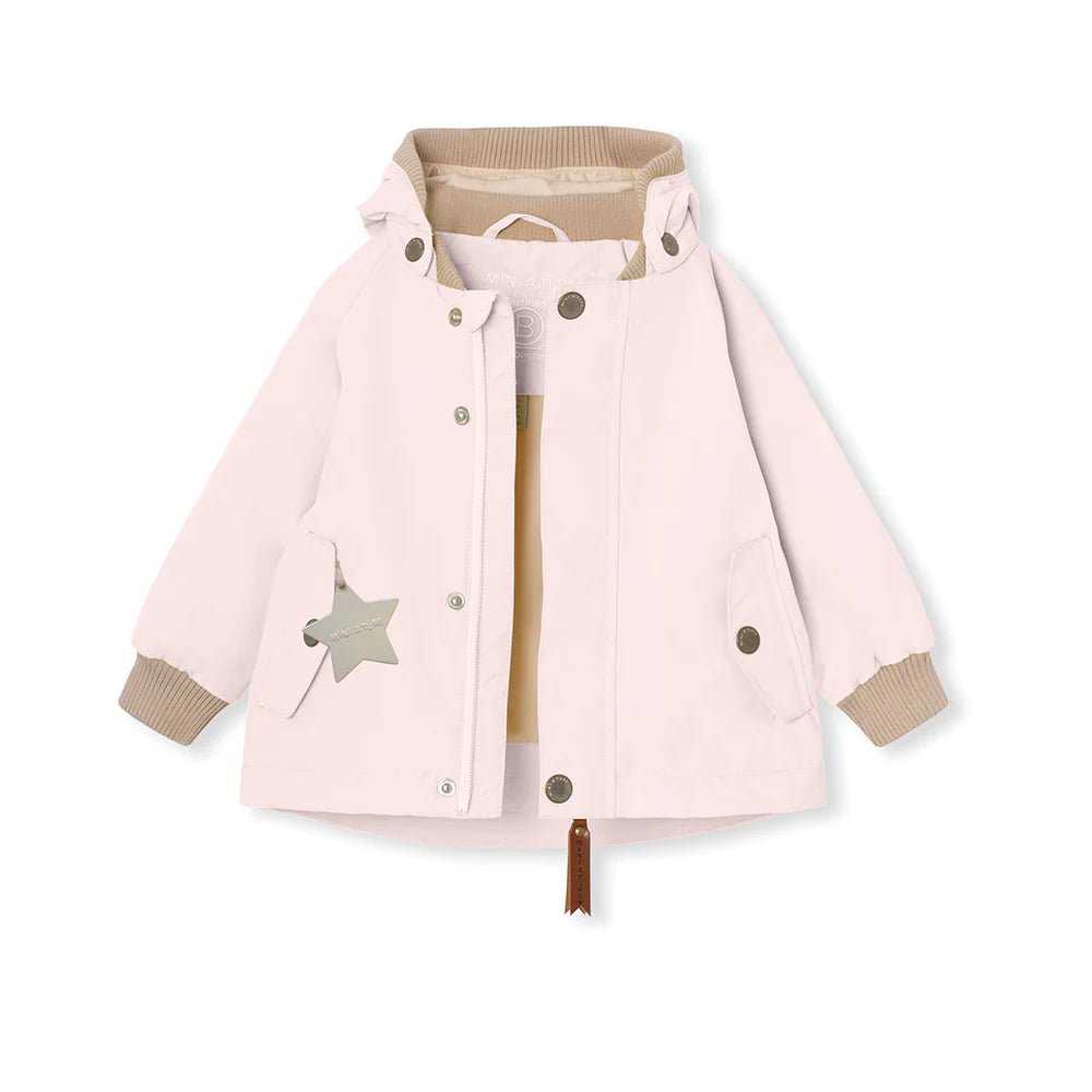 MINI A TURE MATWALLY SPRING JACKET. GRS Mauve chalk