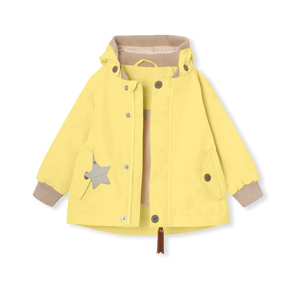 MINI A TURE MATWALLY SPRING JACKET. GRS Muted lime