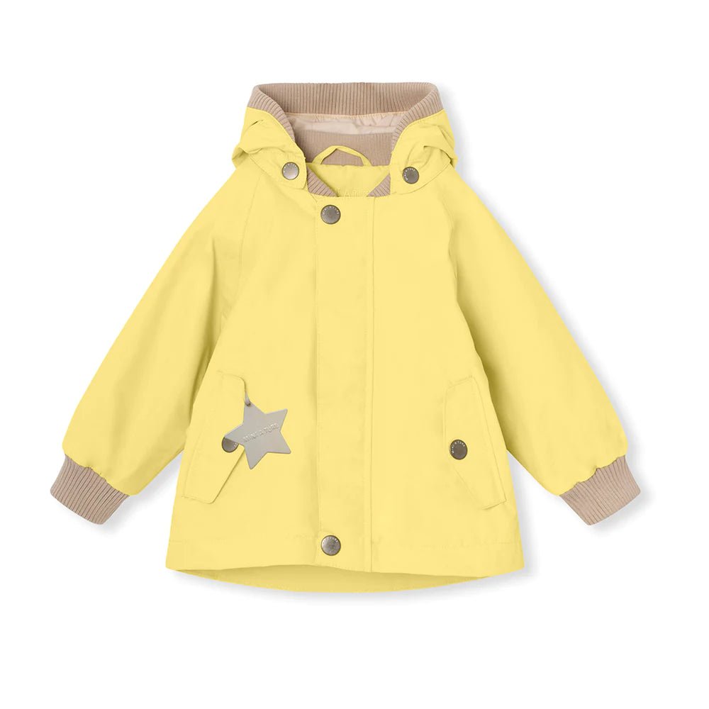 MINI A TURE MATWALLY SPRING JACKET. GRS Muted lime