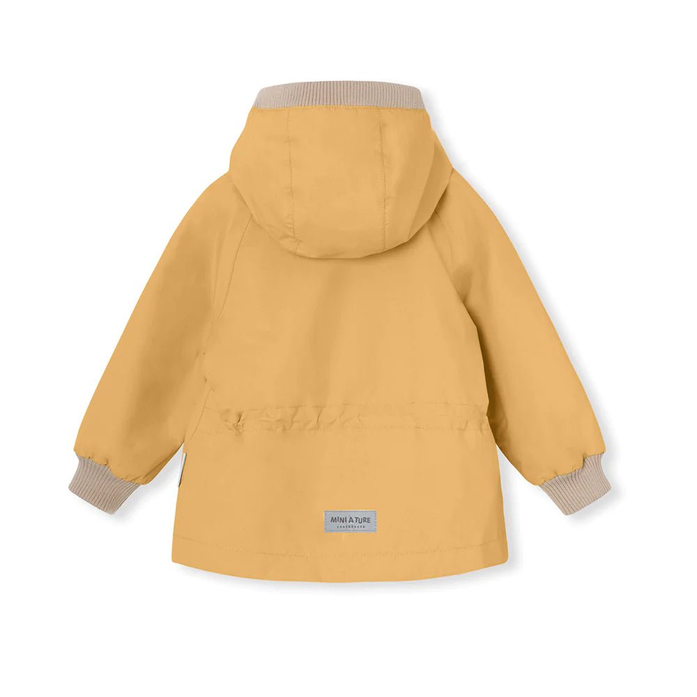 MINI A TURE MATWALLY SPRING JACKET. GRS Taffy yellow