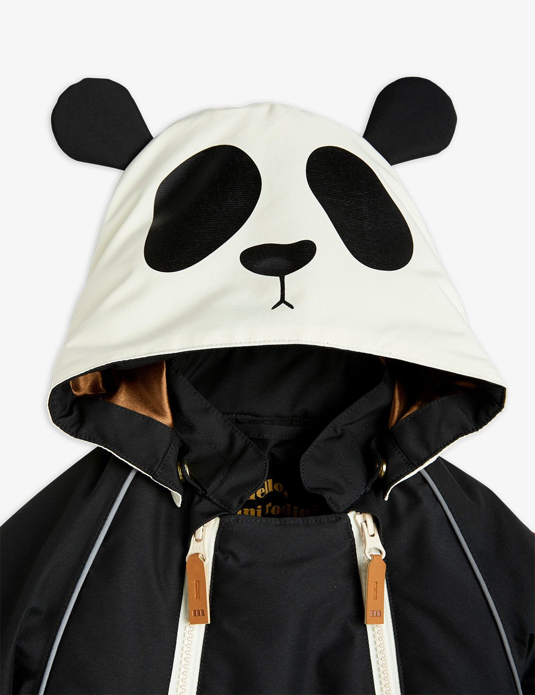 MINI RODINI ALASKA PANDA BABY SNOWSUIT
