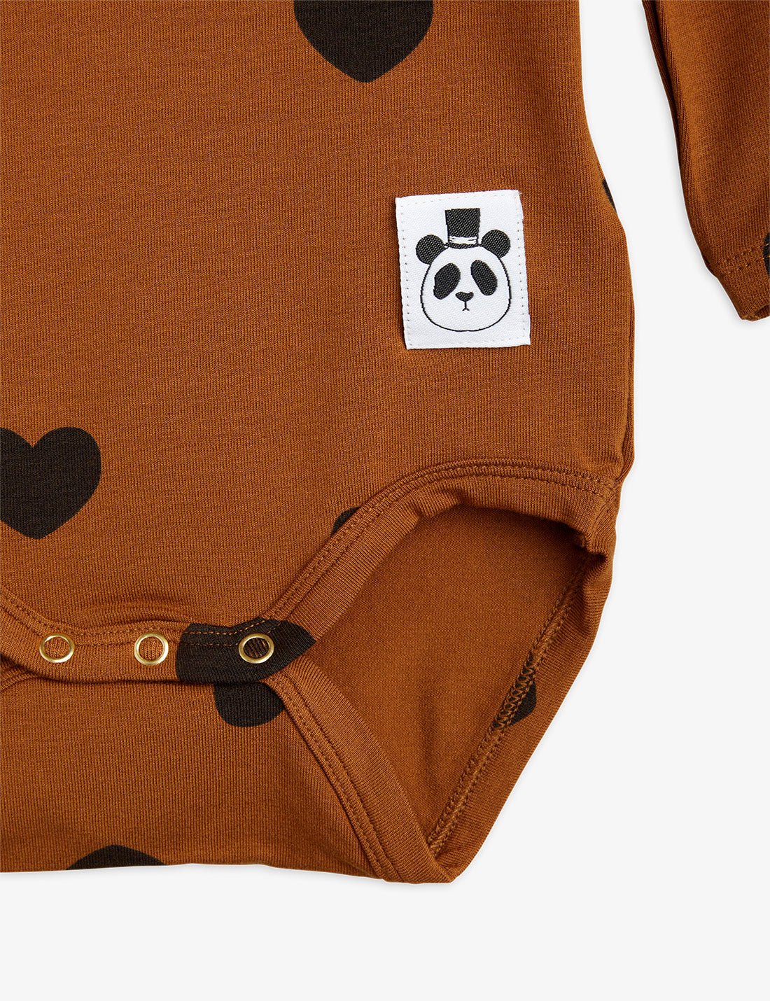 MINI RODINI BASIC HEARTS LONG SLEEVE BODY