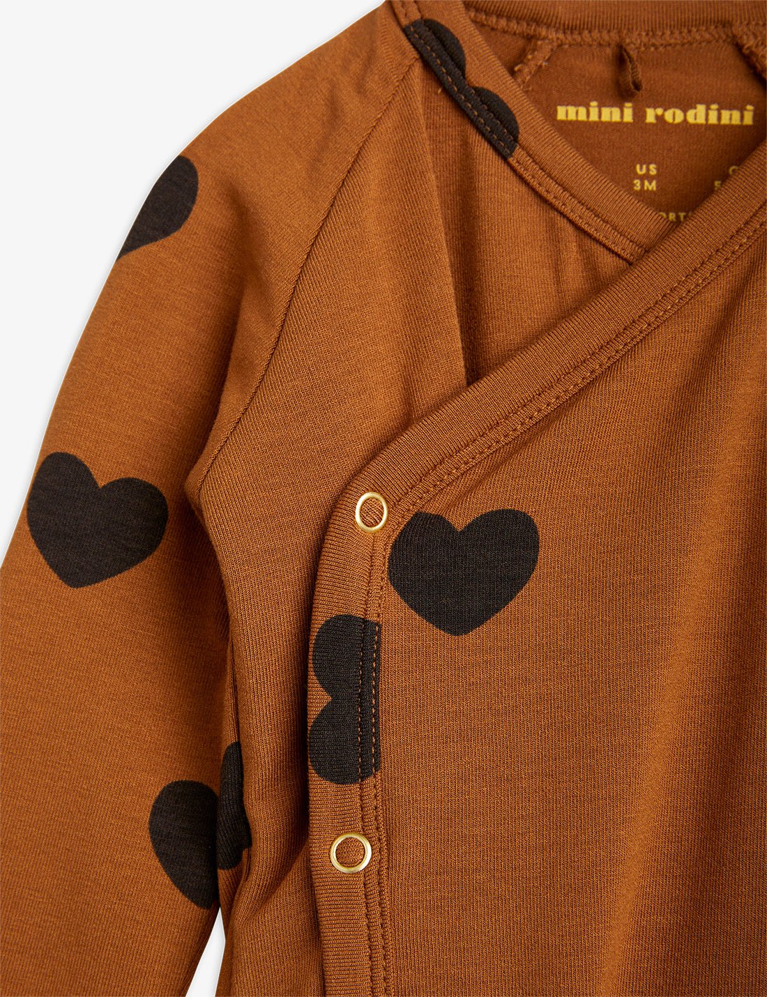 MINI RODINI BASIC HEARTS WRAP BODY