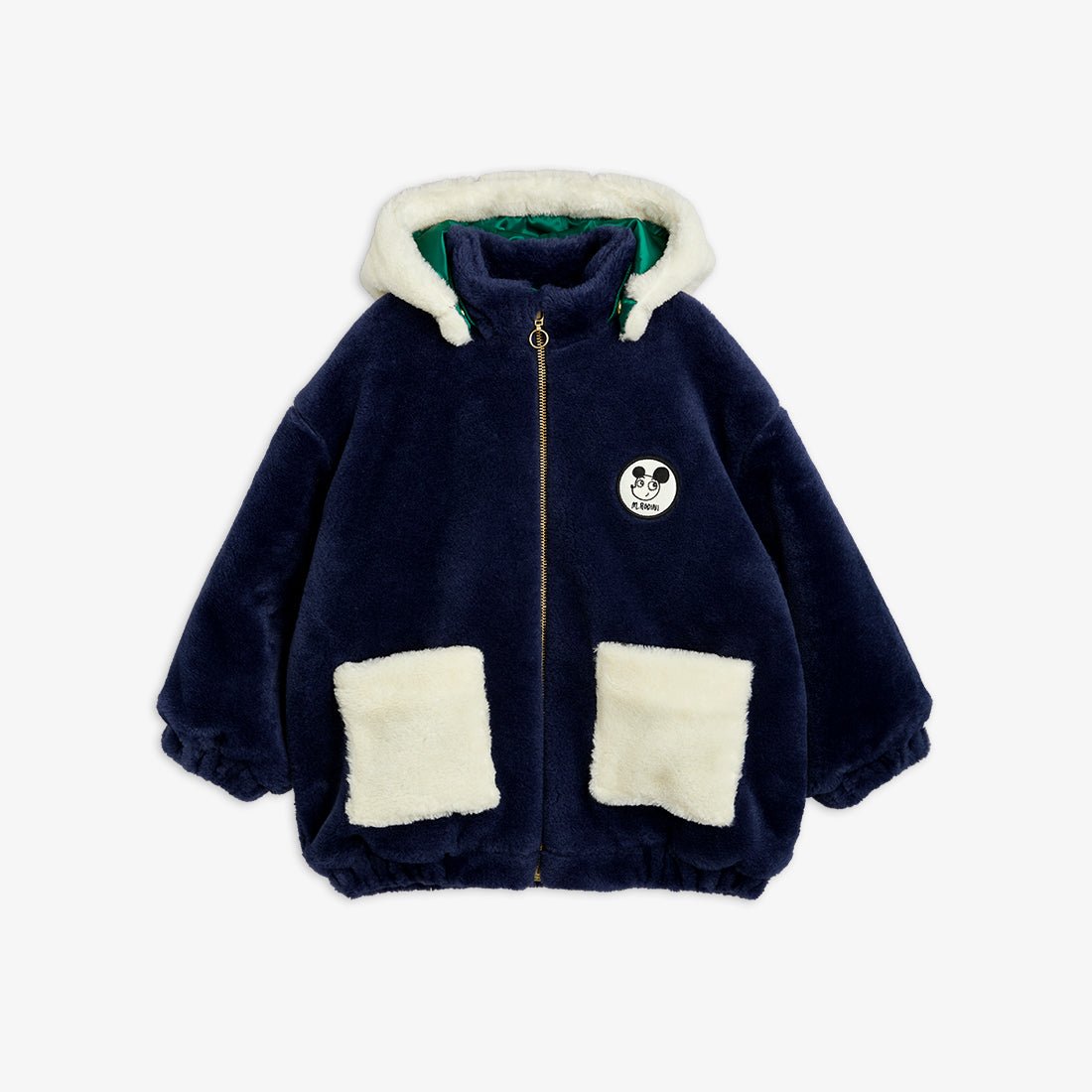 MINI RODINI What's Cooking Faux Fur Jacket