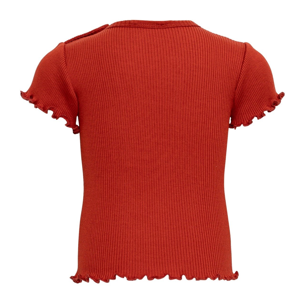 MINIMALISMA Silk T-shirt Pumice Poppy Red