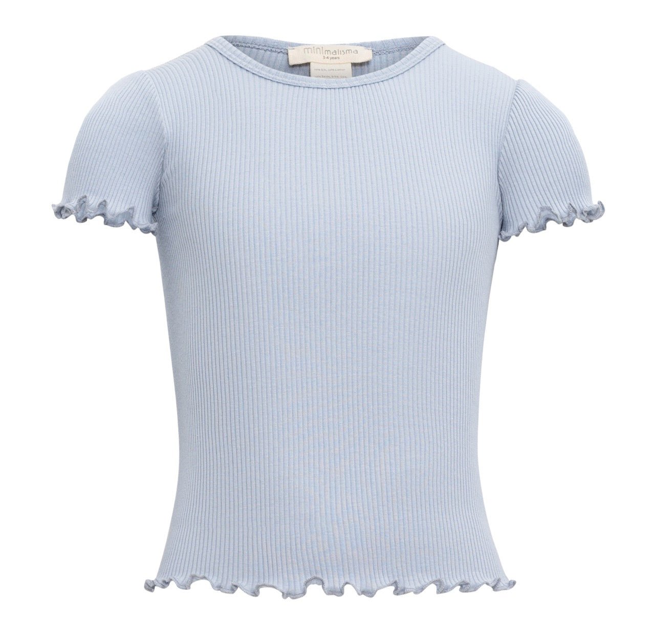 MINIMALISMA Silk T-shirt Blomst 2-6Y Clearwater
