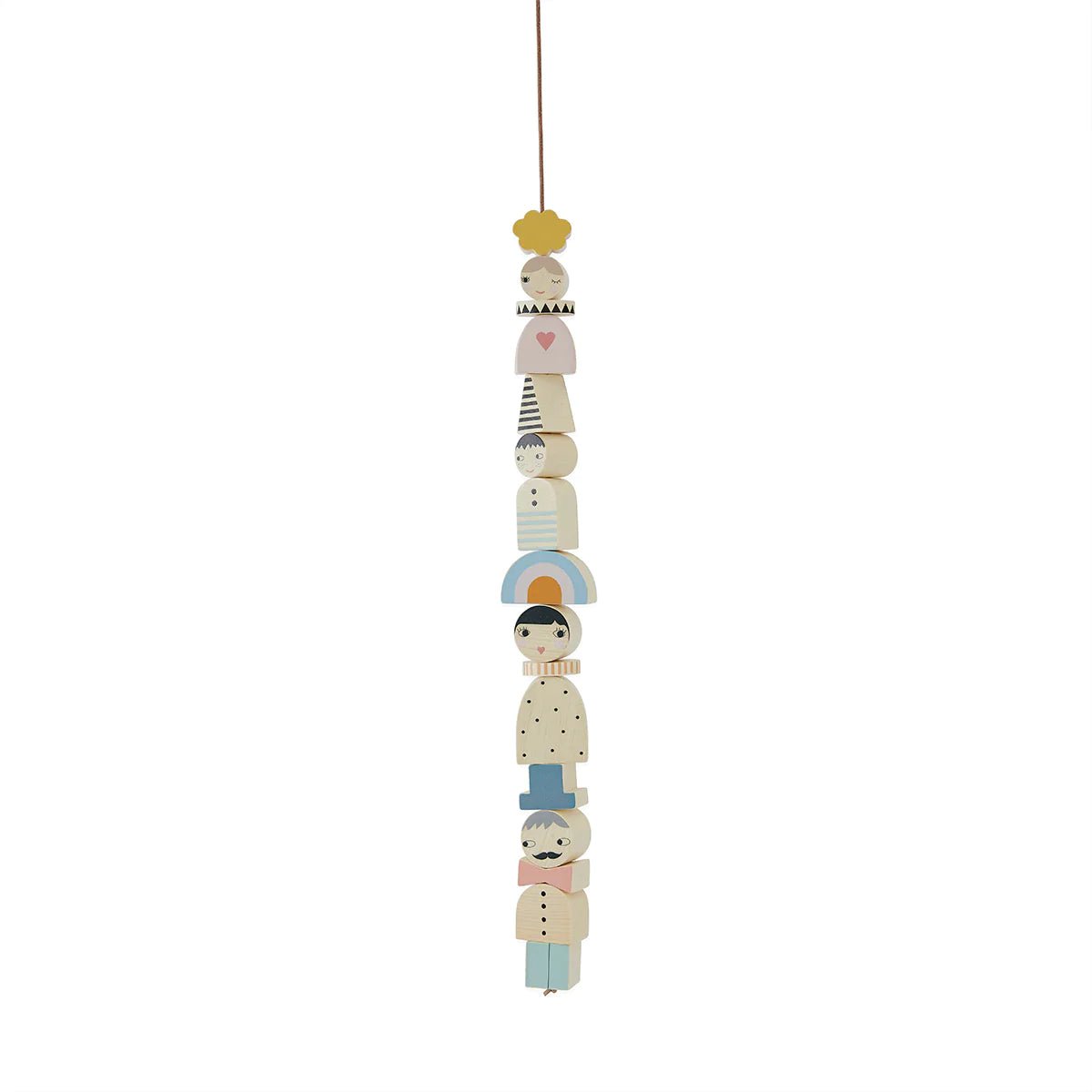 OYOY MINI Wooden Family Bricks