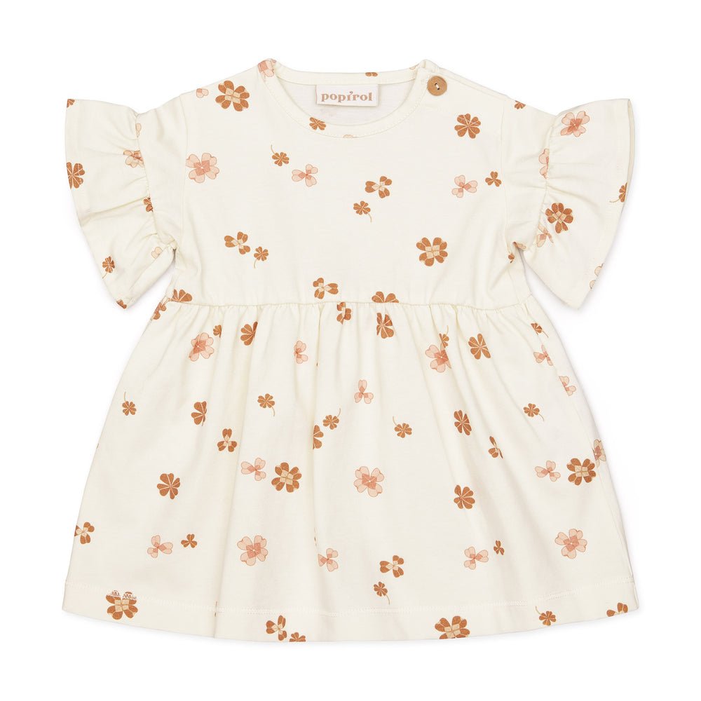 Popirol POIBI BABY DRESS SS - PRINT CLOVER-1-232-018 - Lille Univers