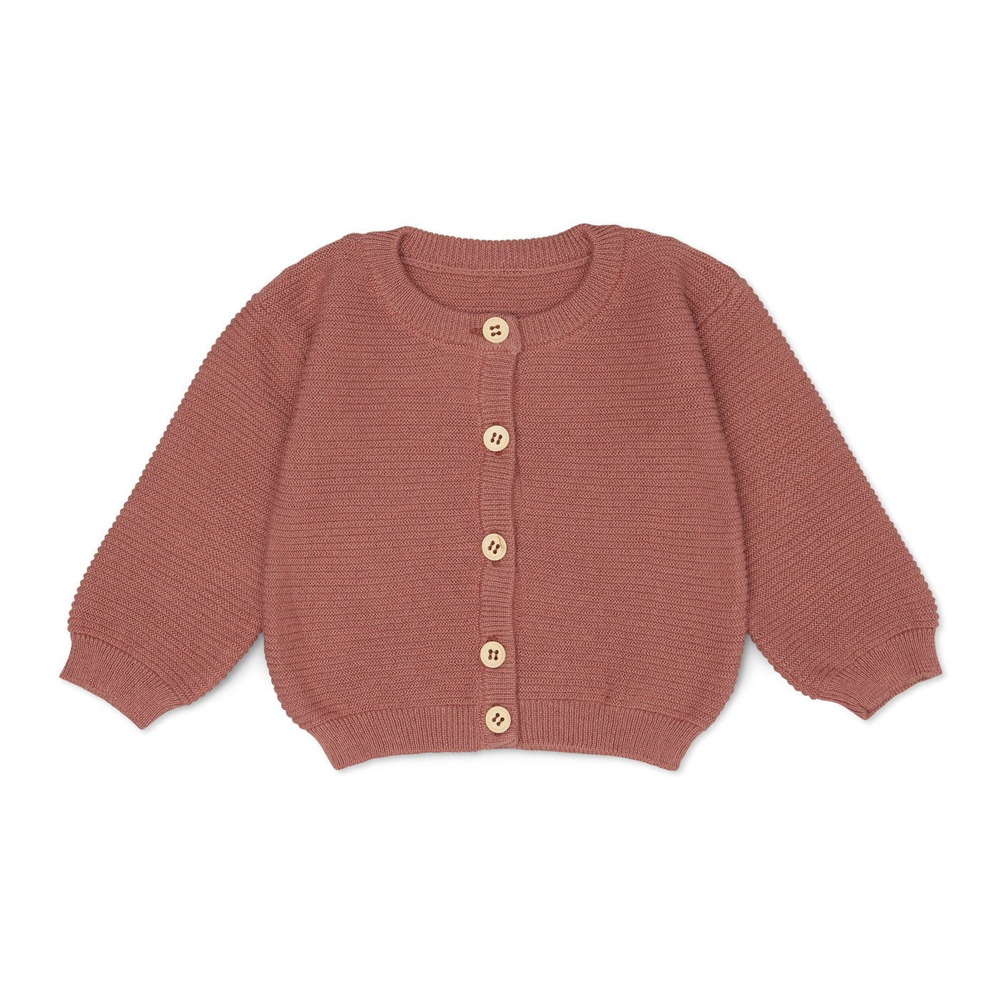 Popirol POKIKO BABY CARDIGAN - MUTED CLAY-PO-1045 - Lille Univers