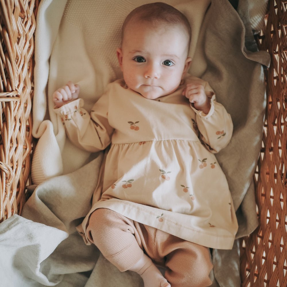 Popirol POLILI BABY DRESS LS - PRINT FRUIT-1-231-017 - Lille Univers