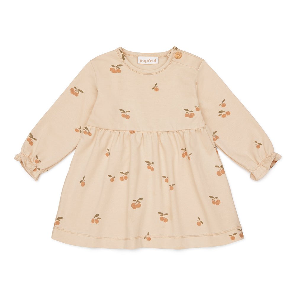 Popirol POLILI BABY DRESS LS - PRINT FRUIT-1-231-017 - Lille Univers
