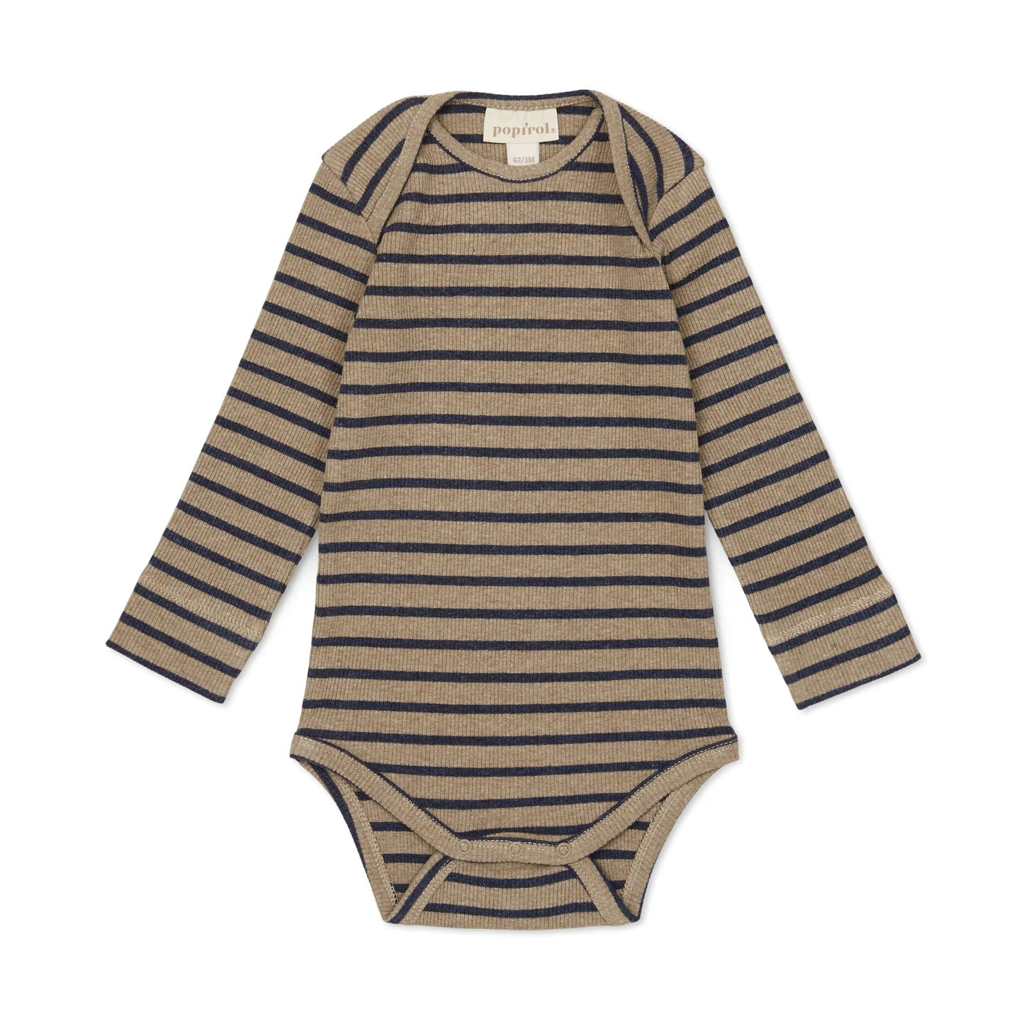 Popirol POLORI BABY BODY - STRIPED MIDNIGHT-23-155 - Lille Univers
