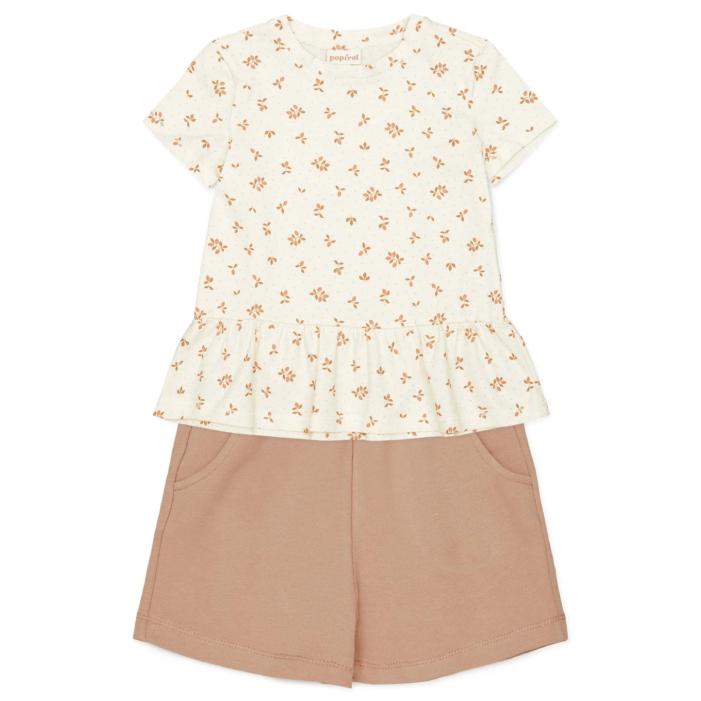 Popirol PONORA T-SHIRT - PRINT BLOSSOM-1-231-003 - Lille Univers