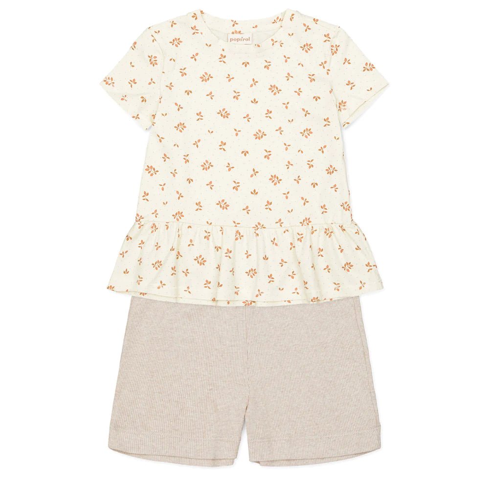 Popirol PONORA T-SHIRT - PRINT BLOSSOM-1-231-003 - Lille Univers
