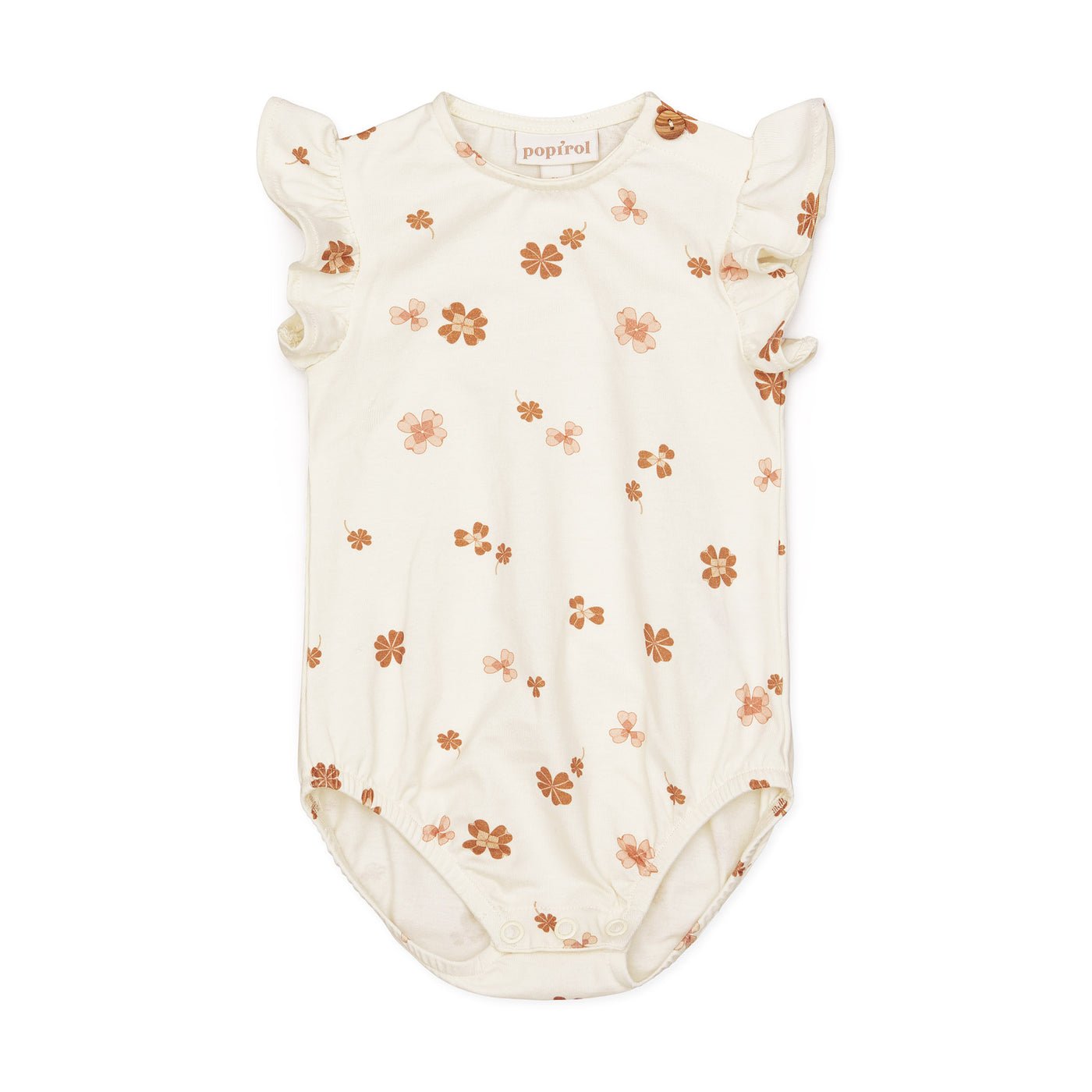 Popirol POSALLY BABY BODY SS - PRINT CLOVER-1-232-021 - Lille Univers