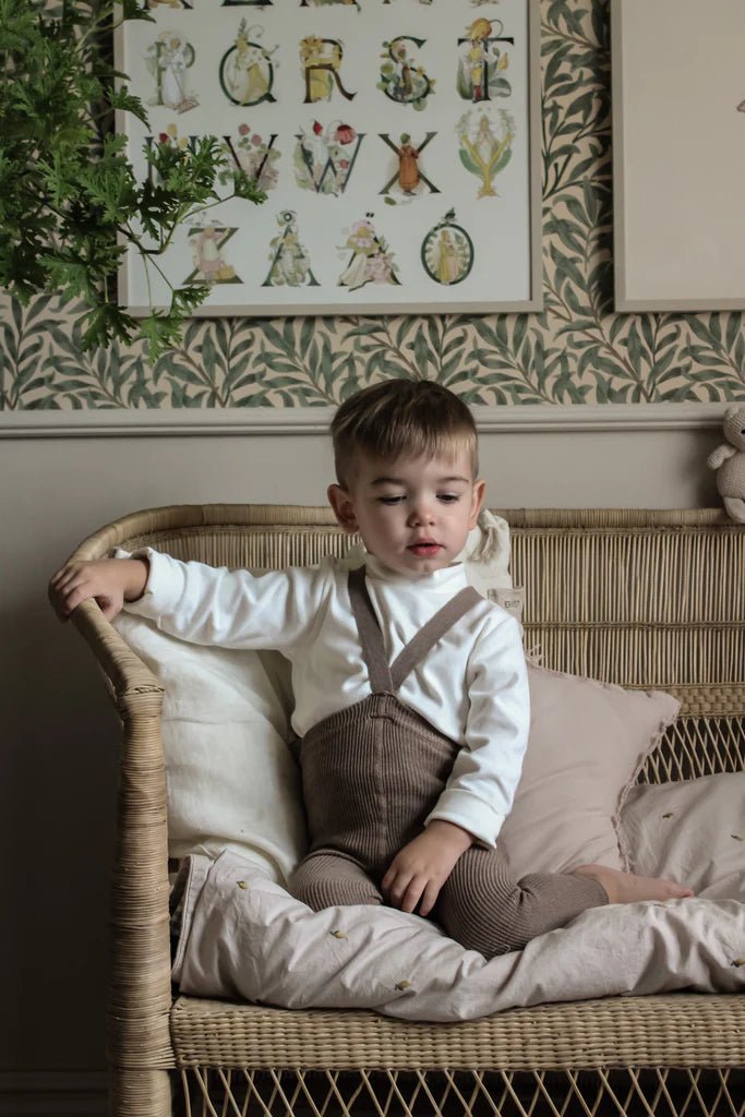 Silly Silas Footless Cocoa Blend Cotton Tights-FLCOCOA_COTTON - Lille Univers