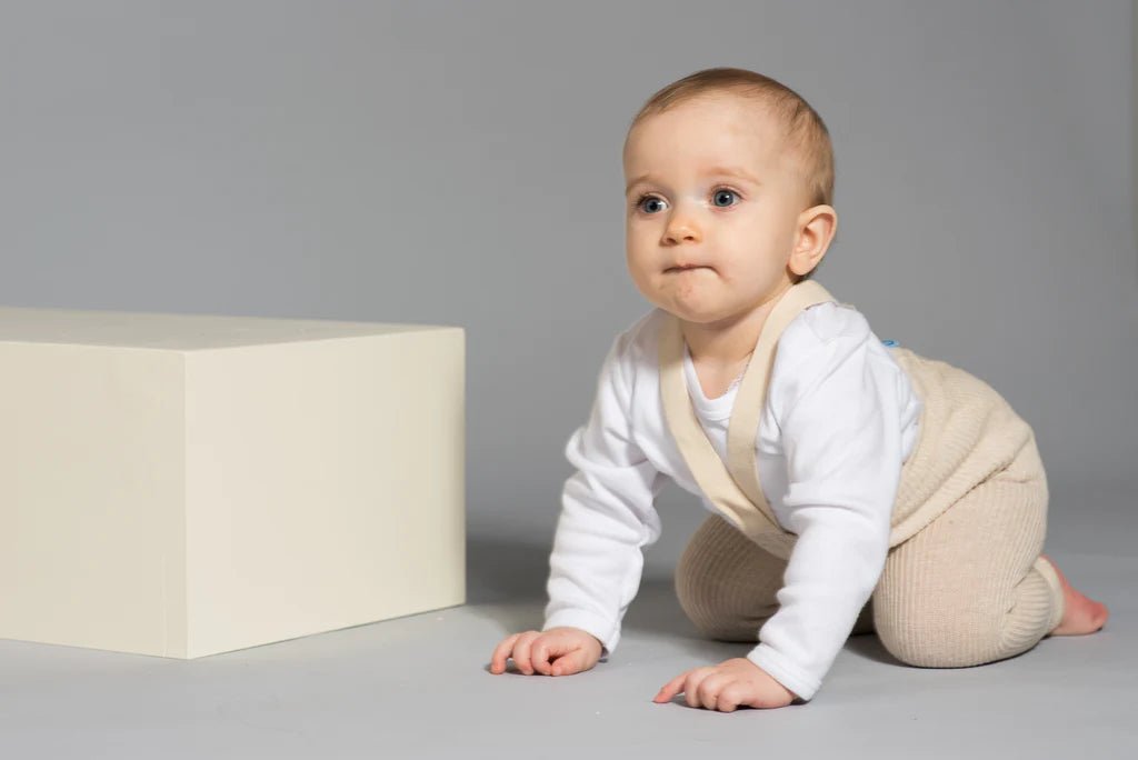 Silly Silas Footless Cream Blend Cotton Tights-FLCREAM_COTTON - Lille Univers