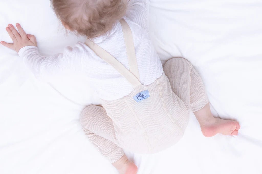Silly Silas Footless Cream Blend Cotton Tights-FLCREAM_COTTON - Lille Univers