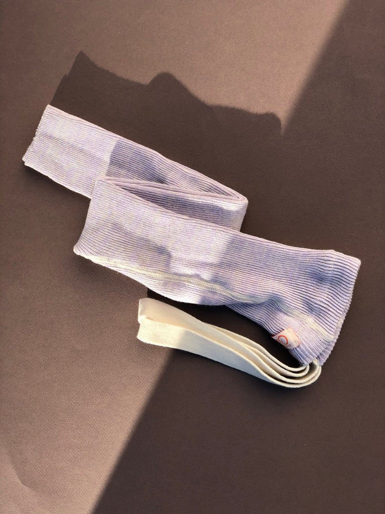 Silly Silas Footless Creamy Lavender Cotton Tights-FLCRLAV_COTTON - Lille Univers