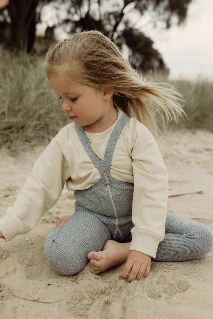 Silly Silas Footless Marshmallow Sky Cotton Tights-FLMSKY_COTTON - Lille Univers