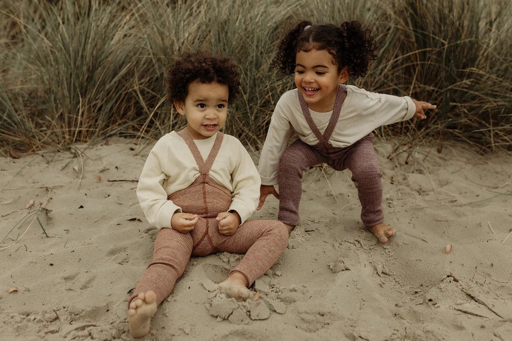 Silly Silas Footless Salted Caramel Cotton Tights-FLSCAR_COTTON - Lille Univers