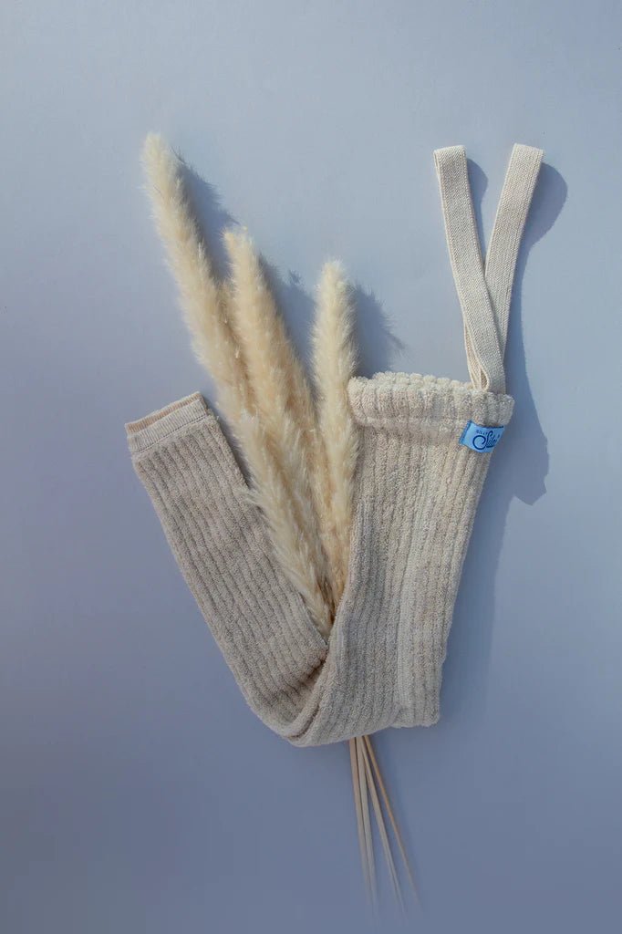 Silly Silas Granny Teddy Cream Blend Footless Tights-TGFCREAM_COTTONBLEND - Lille Univers