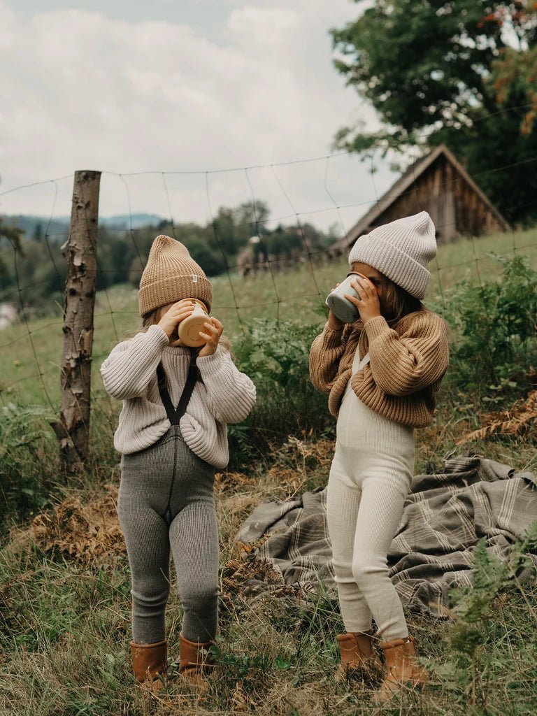 Silly Silas Wooly Cream Blend Footless Tights-WFCREAM_WOOL - Lille Univers