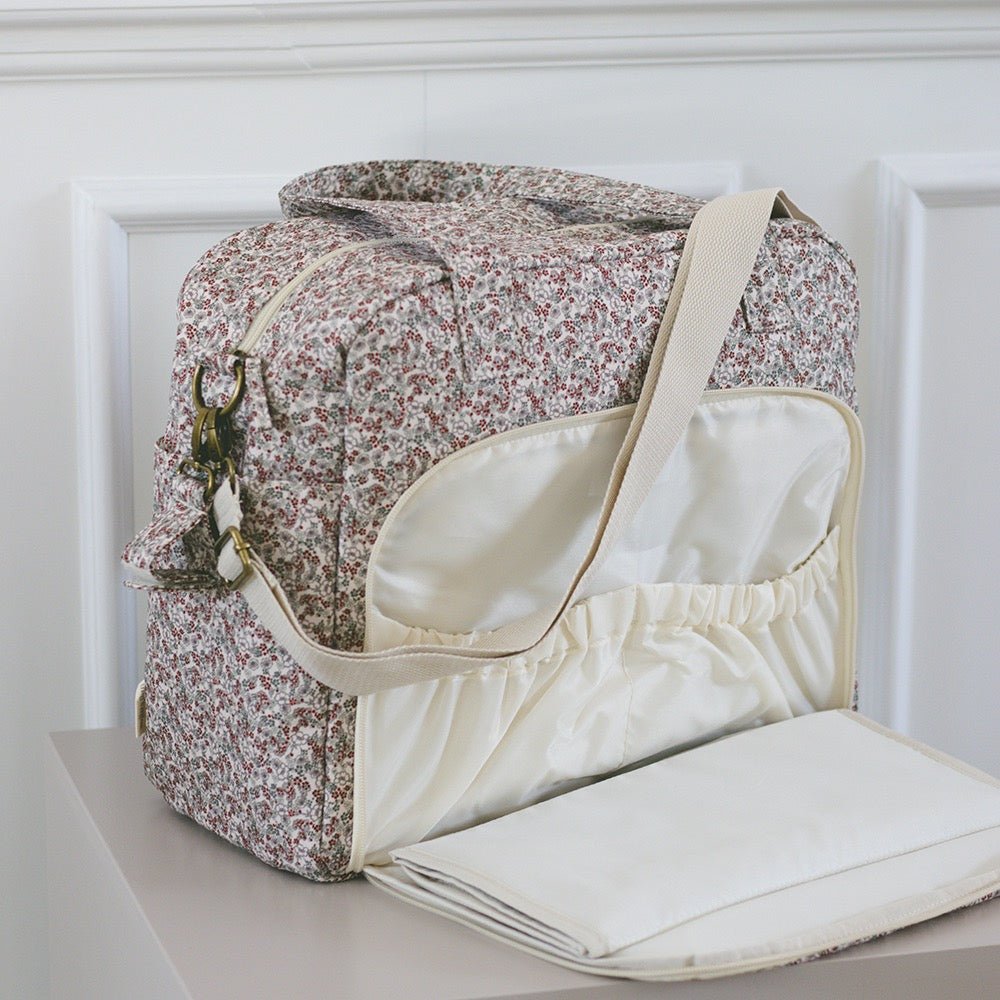 That‘s mine Benne nursing bag – Bouquet rouge-033145 - Lille Univers