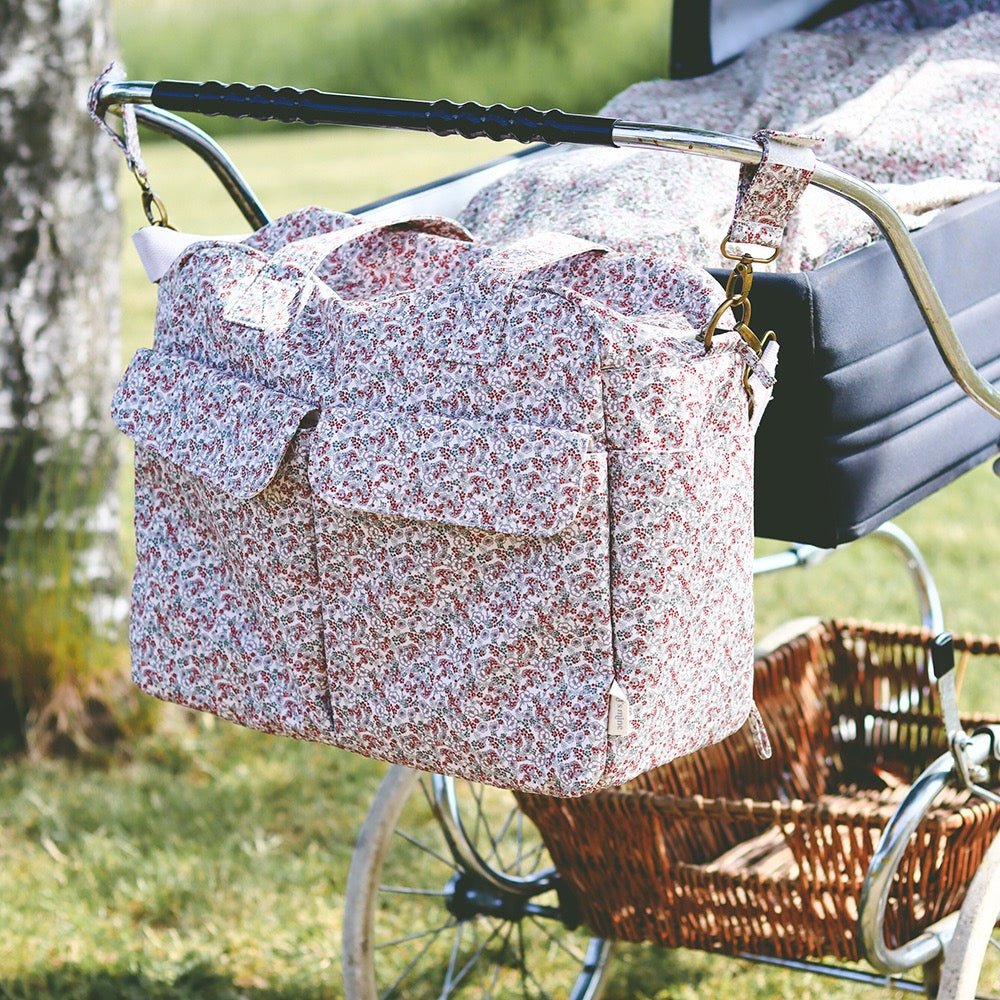 That‘s mine Benne nursing bag – Bouquet rouge-033145 - Lille Univers