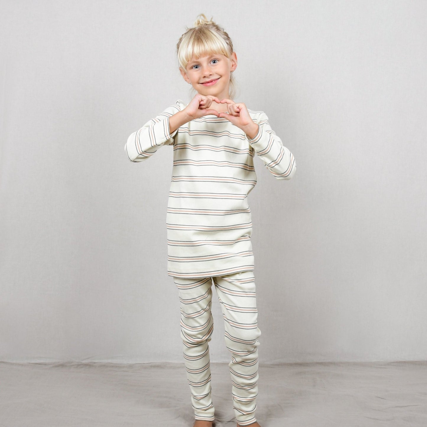VACVAC studio CARLY blouse LS - Seed Pearl stripes-VAC130 - Lille Univers