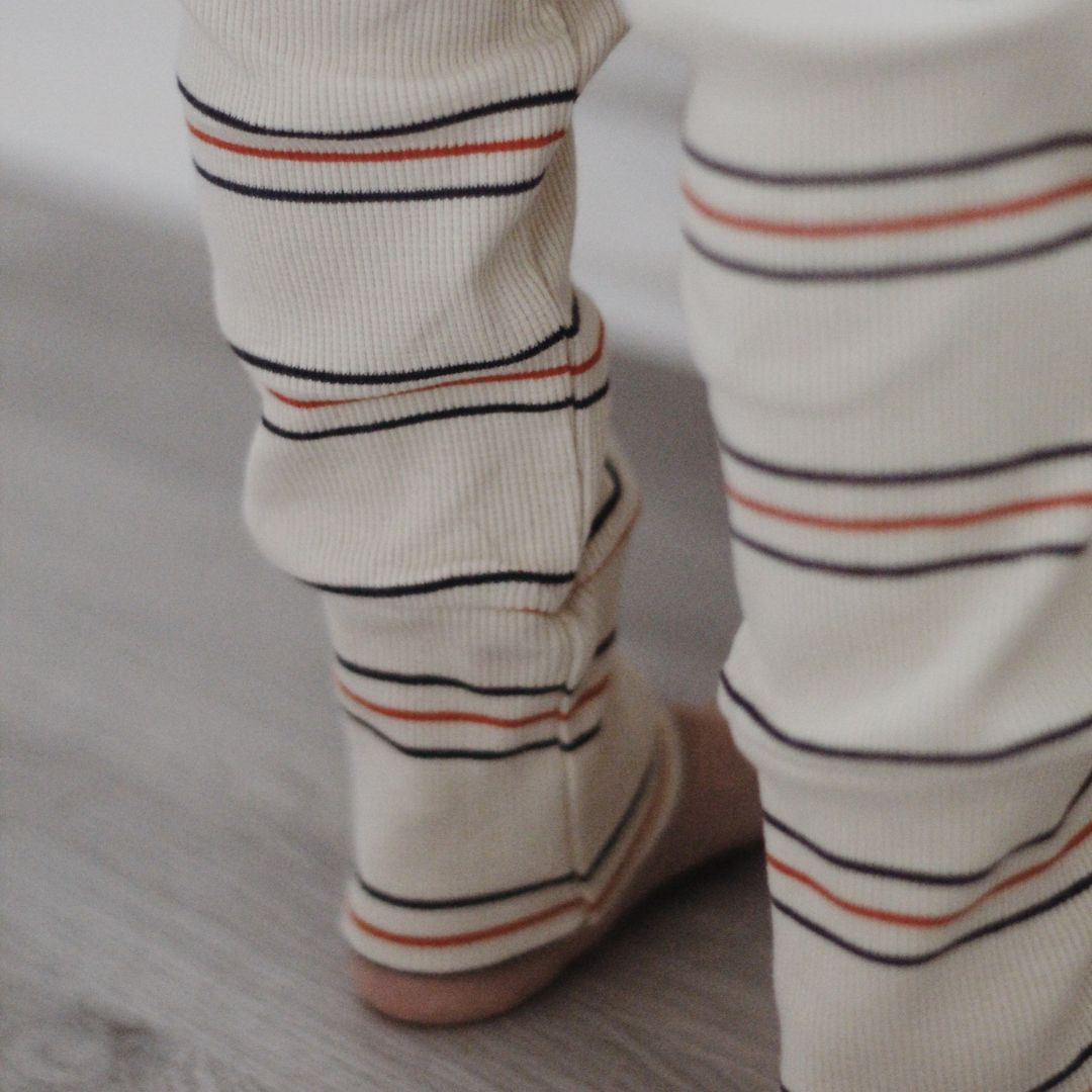 VACVAC studio CARLY leggings - Seed Pearl stripes-vac132 - Lille Univers