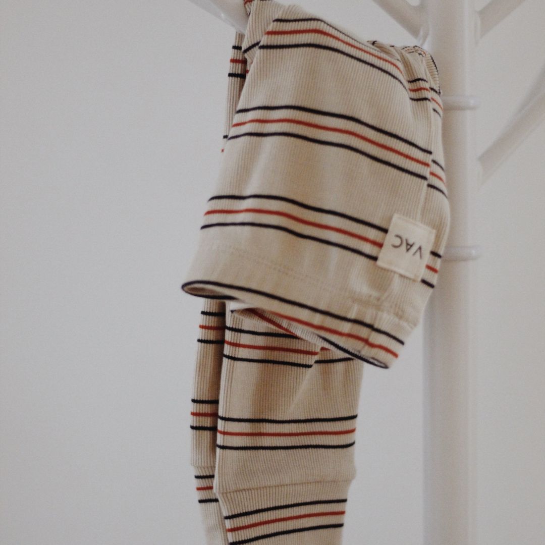 VACVAC studio CARLY pants - Seed Pearl stripes-VAC134 - Lille Univers