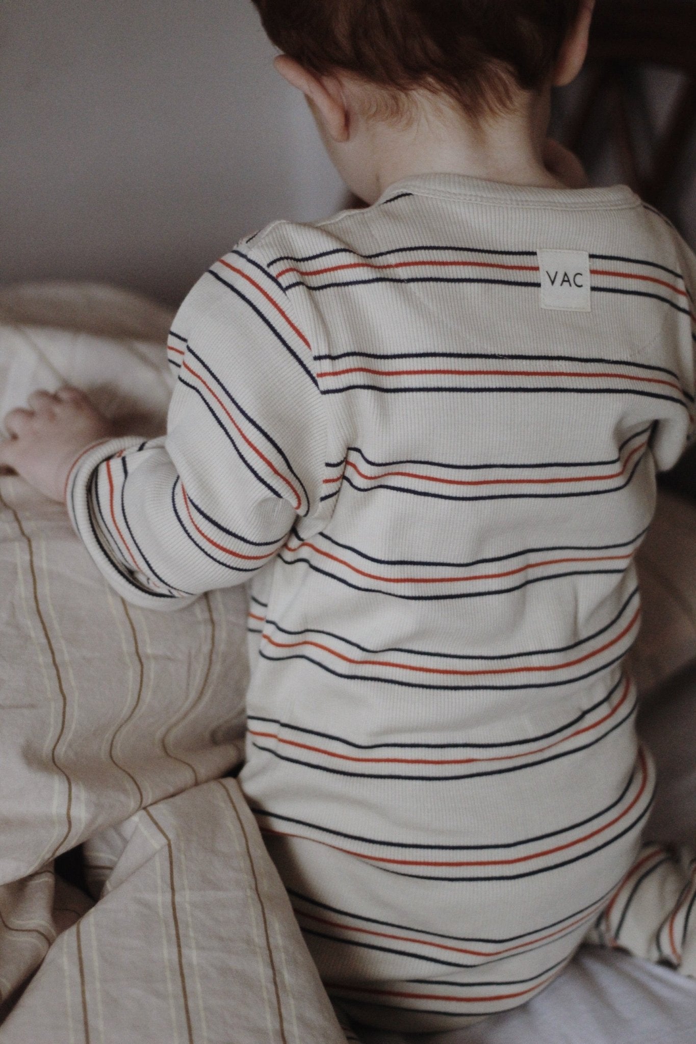 VACVAC studio HARPER suit LS - Seed Pearl stripes-VAC128 - Lille Univers