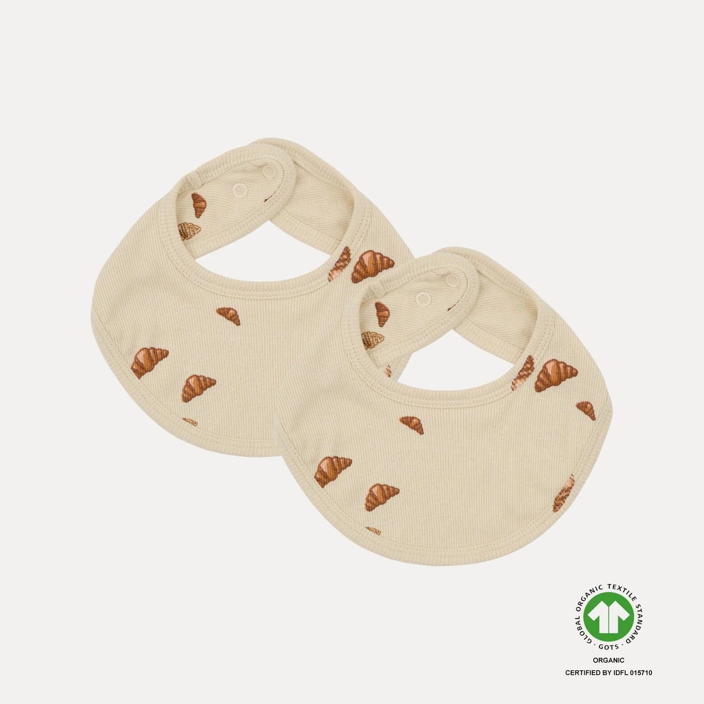 VACVAC studio KUTTER bib, 2 pack - Croissant mini-VAC-Croissant mini - Lille Univers