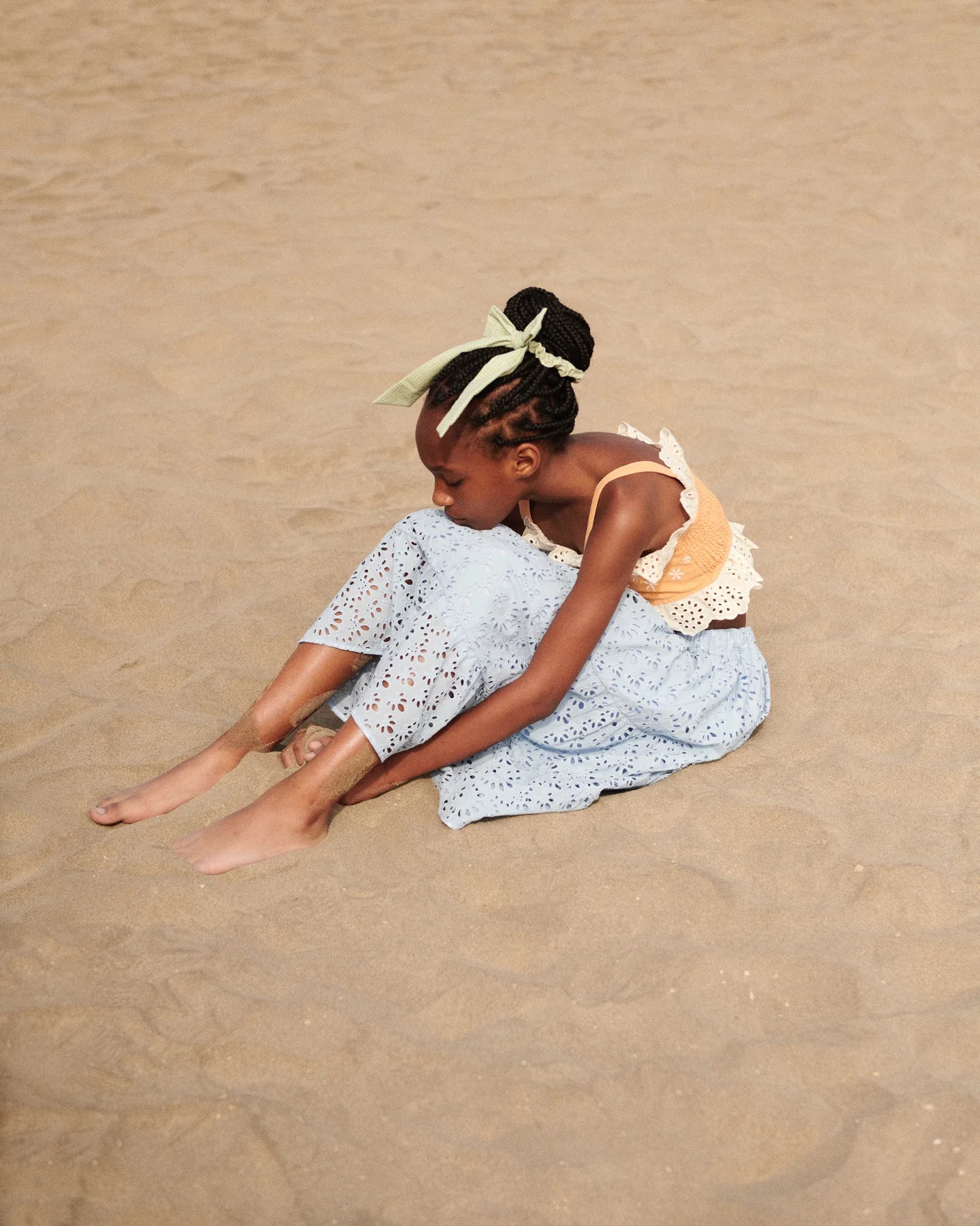 Bebe Organic Pipa Scrunchie Bow - SS24 - PipaScrunchieBow - Lille Univers