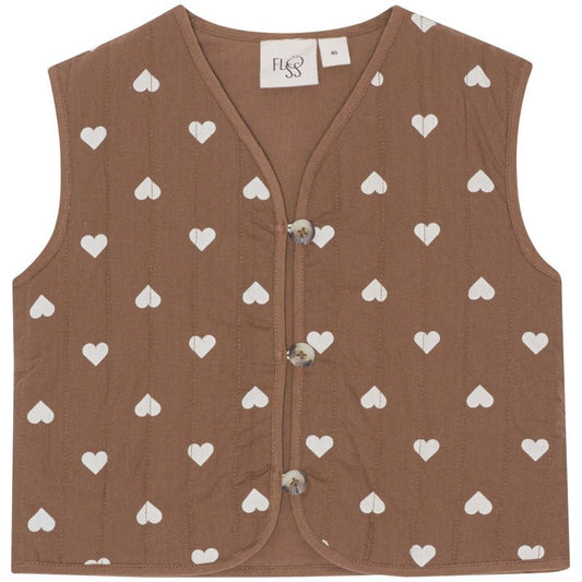 FLOESS CARMEN VEST - CINNAMON - F10184 - Lille Univers
