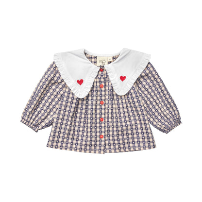 FLÖSS Selma Blouse - F10365 - Lille Univers