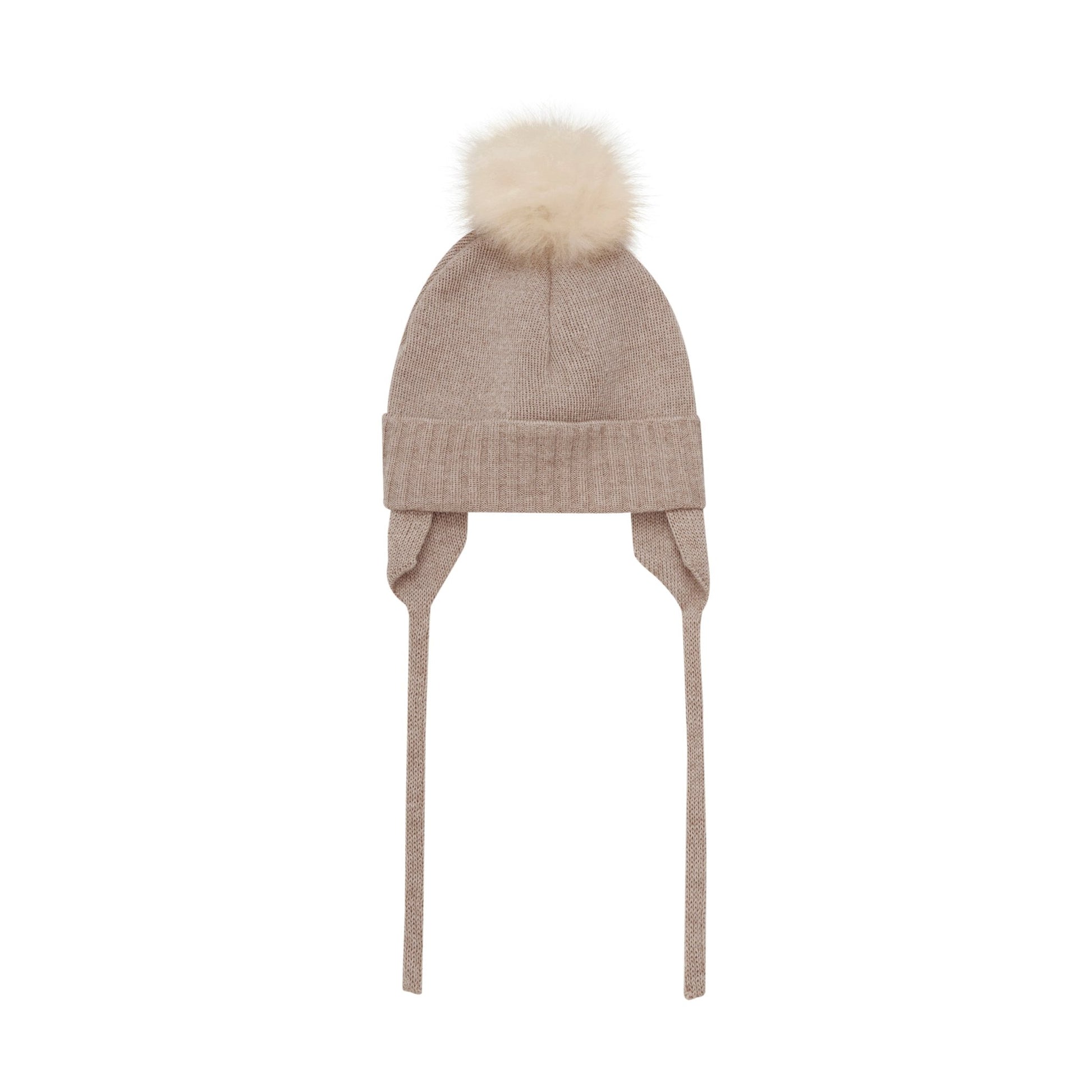 HUTTEliHUT - Bonnet Wool Knit Alpaca Pompon - 460233 - Lille Univers