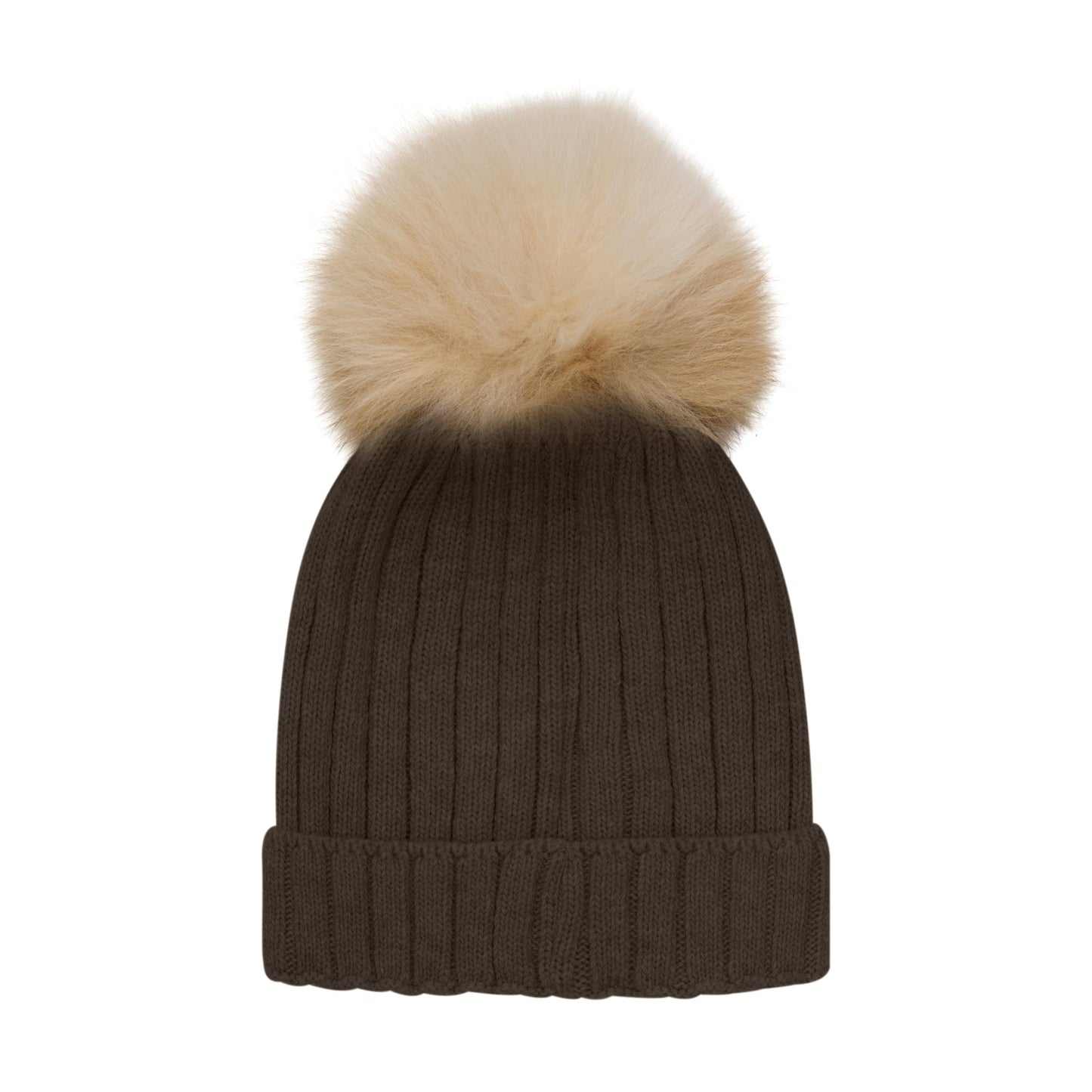 HUTTEliHUT - Hat Knit W. Alpaca Pompom - 460218 - Lille Univers